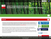 Tablet Screenshot of bip.lodz.rdos.gov.pl
